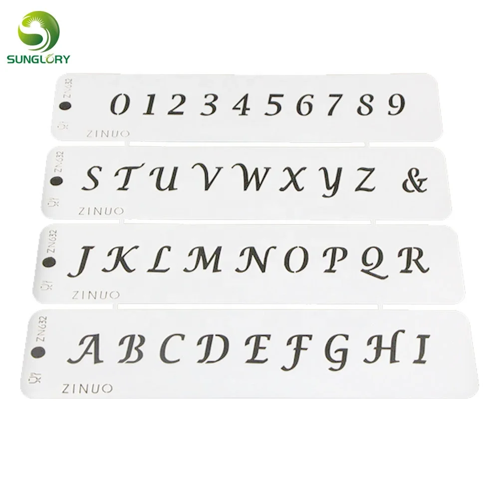 Трафареты с цифрами и буквами алфавита для украшения торта трафарет печенья форма формы выпечки Формы кексов
