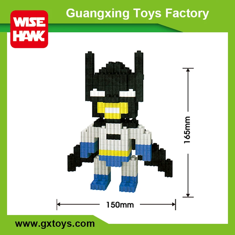 WISEHAWK small building block super heroes plastic toy figures