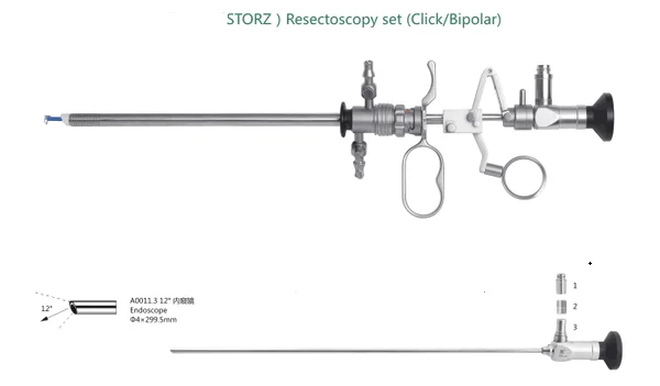  Медицинская урология набор биполярных ресэктоскопов/Хирургическая ресэктоскопия storz