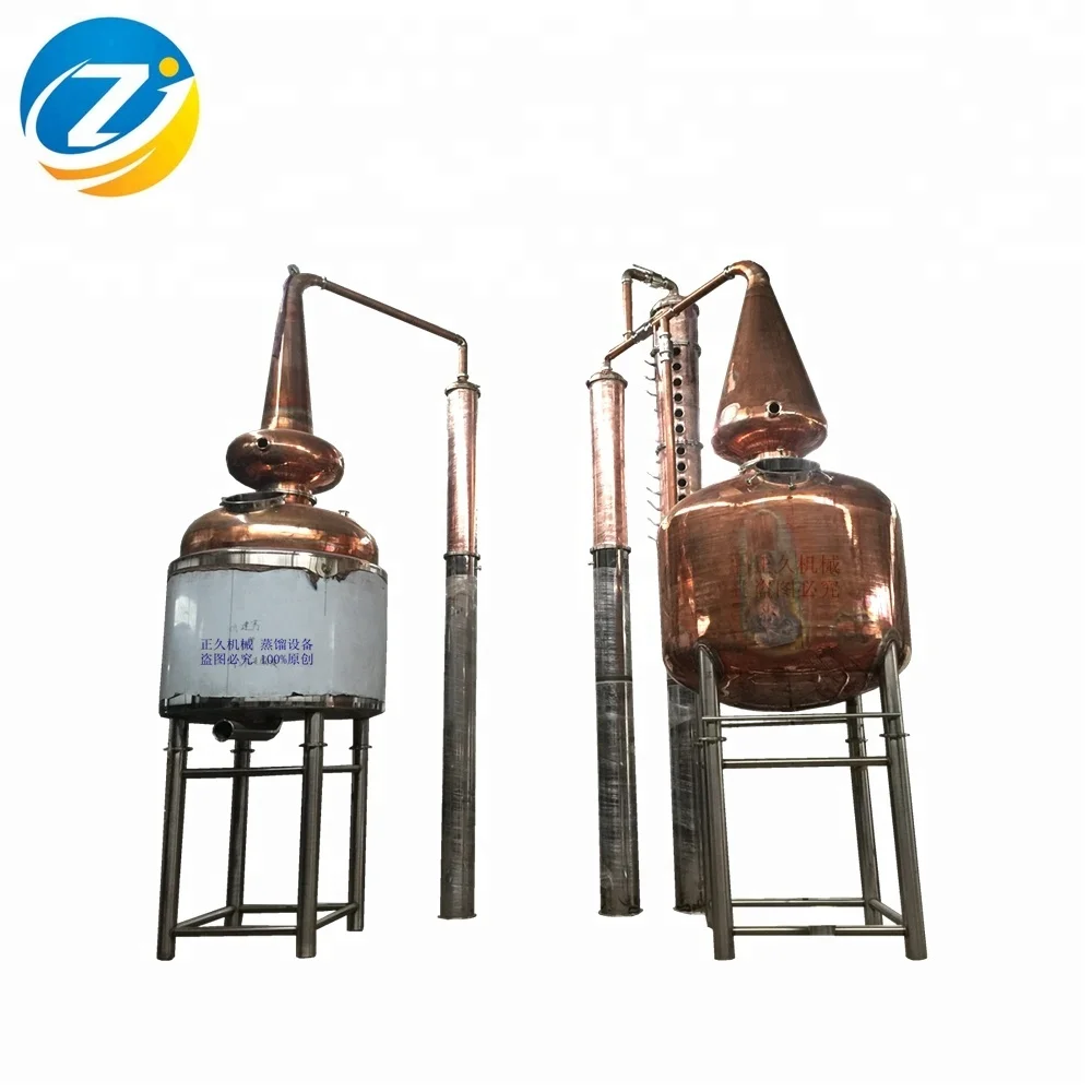 5000л дистиллированная Дистилляция и продукт виски для завода