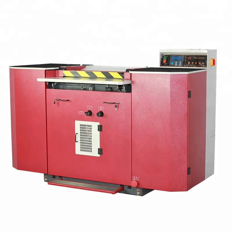 
620mm Width PLC Band Knife Leather PU PVC Splitting Machine 