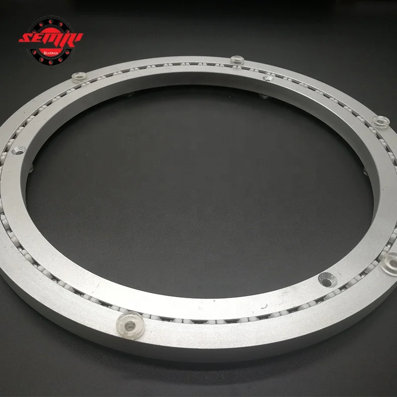 Customized 1000mm Aluminum Lazy Susan Bearing For Turn Table