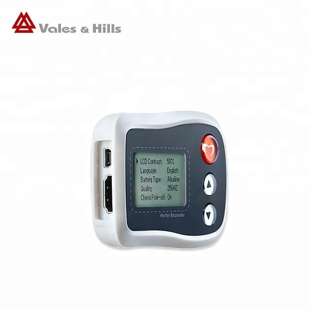 2024 trends 12 channel or 3 channel ambulatory ECG holter 24h monitoring holter
