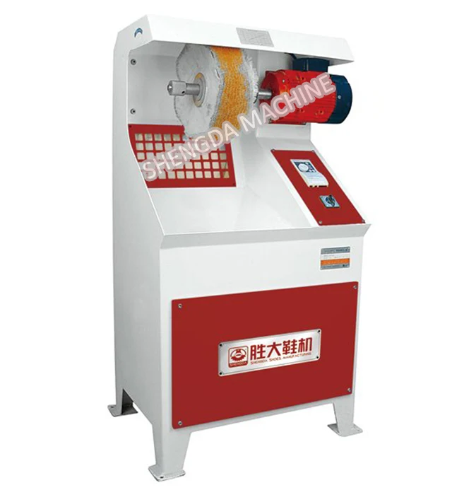 Шлифовальный станок Shengda для полировки обуви, Эва, машина для черновой чистки подошвы с пылесборником