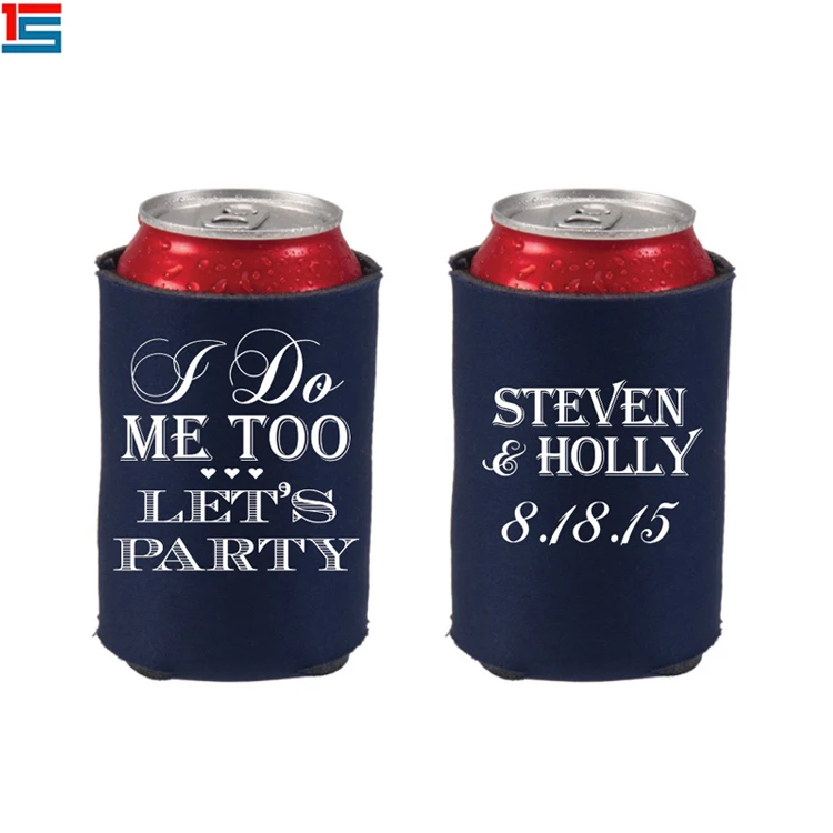 
Neoprene Sublimation Magnetic Stubby Holder Can Cooler Sleeve With Base In Black Color 