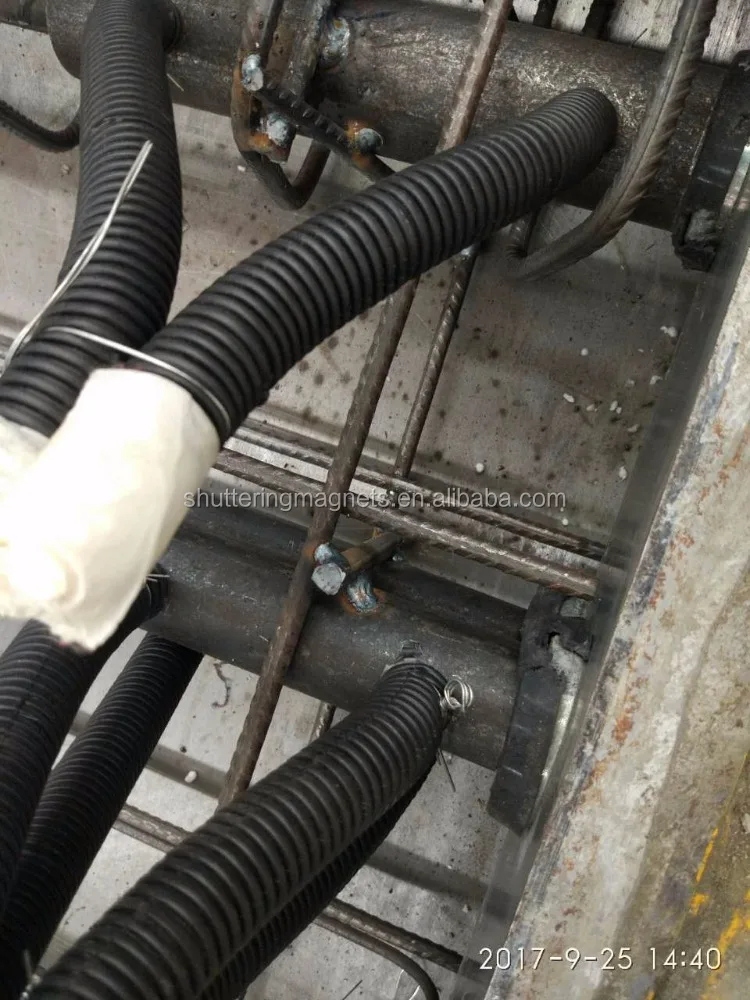 grout sleeve socket fixing magnet system 160-240KGS precast concrete formwork system