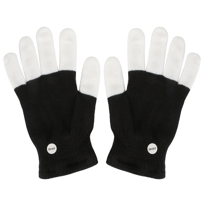 China manufacture festival party supplies sample free flashing light up led glove for christmas