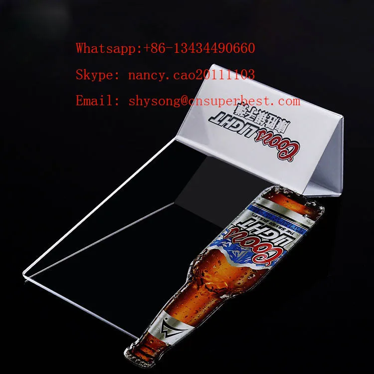 Cheap price good quality customized design acrylic table talker