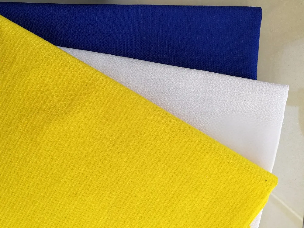 Единая саржевая ткань тхэквондо из полиэстера и хлопка CVC