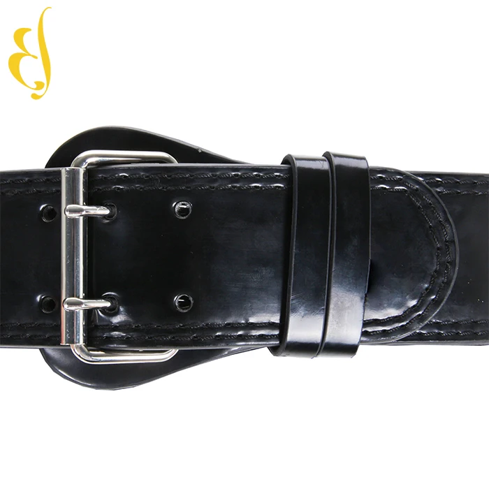 Custom heavy adjustable sport leather weight lifting belt
