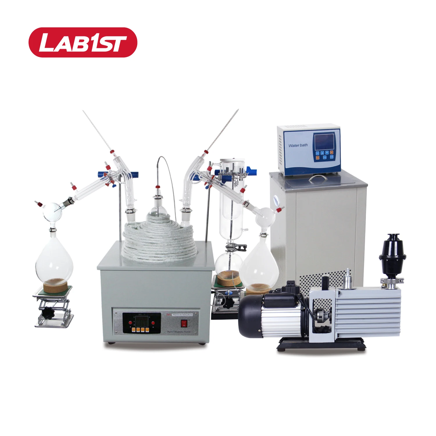 Complete Laboratory Glassware Chemical Molecular Short Path Distillation Kit
