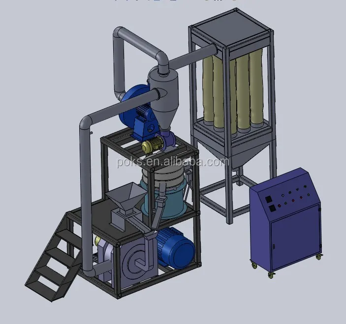 PVC plastic pulverizer machine/miller machine /grinder machine