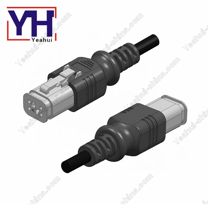 Deutsch оригинальный разъем Dt06-4S Deutsch 4Pin женщина сельского хозяйства Электрический разъем