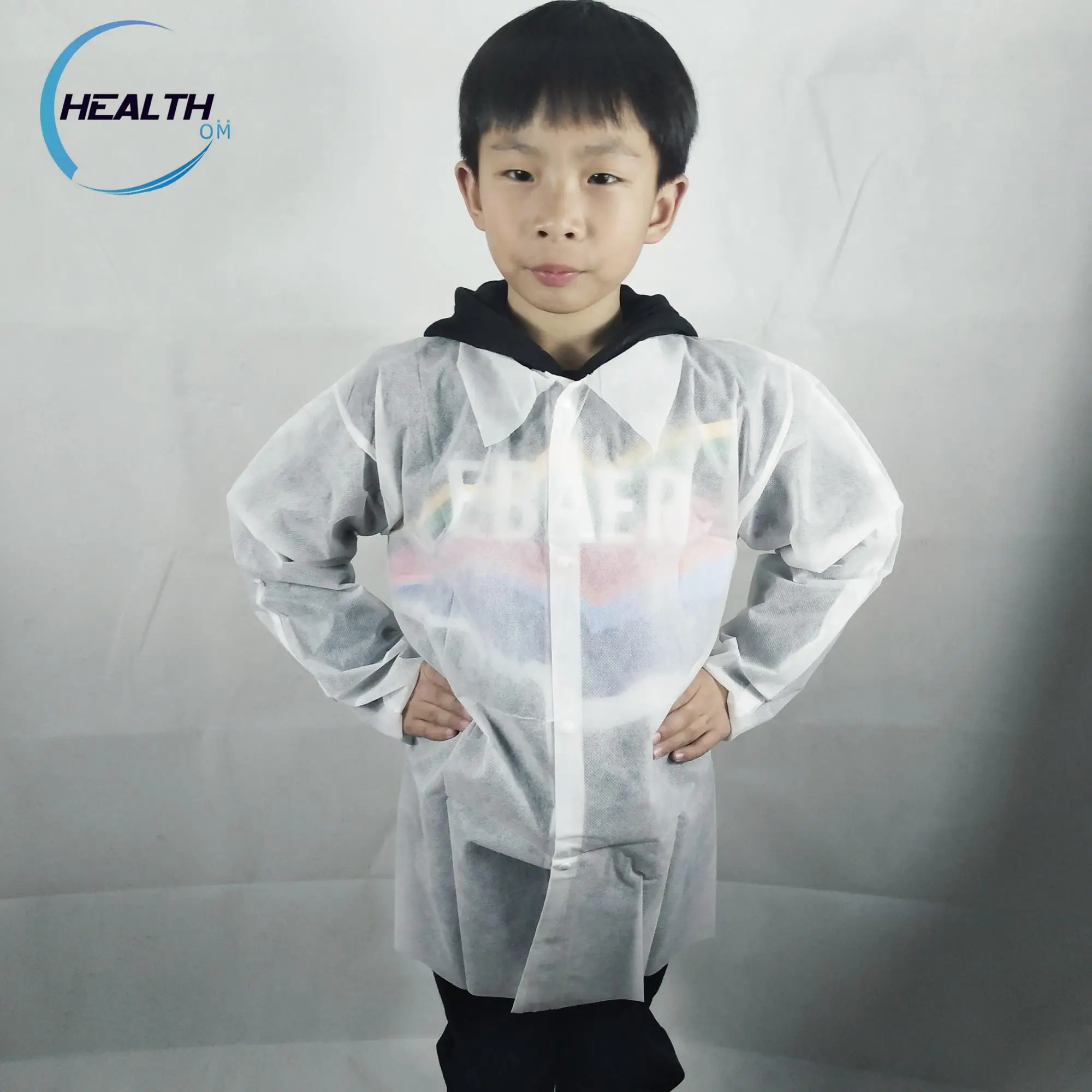 disposable children kids white lab coat child high quality best price
