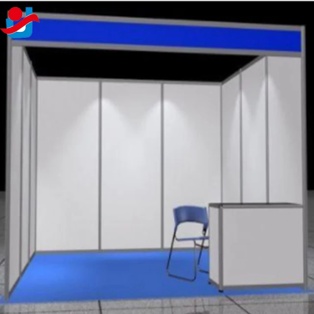 standard exhibition size of display shelf for trade shows /exhibit  booth for  canton fair in guangzhou