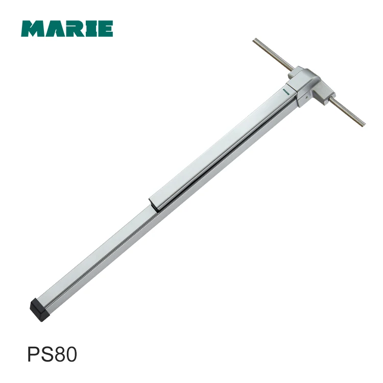 Security exit device door lock panic bar