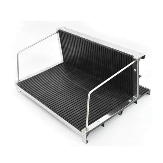 
Electronic Industrial L Style ESD Antistatic PCB Tray Circulation Hanging Basket Rack Storage Rack for SMT Product Line 