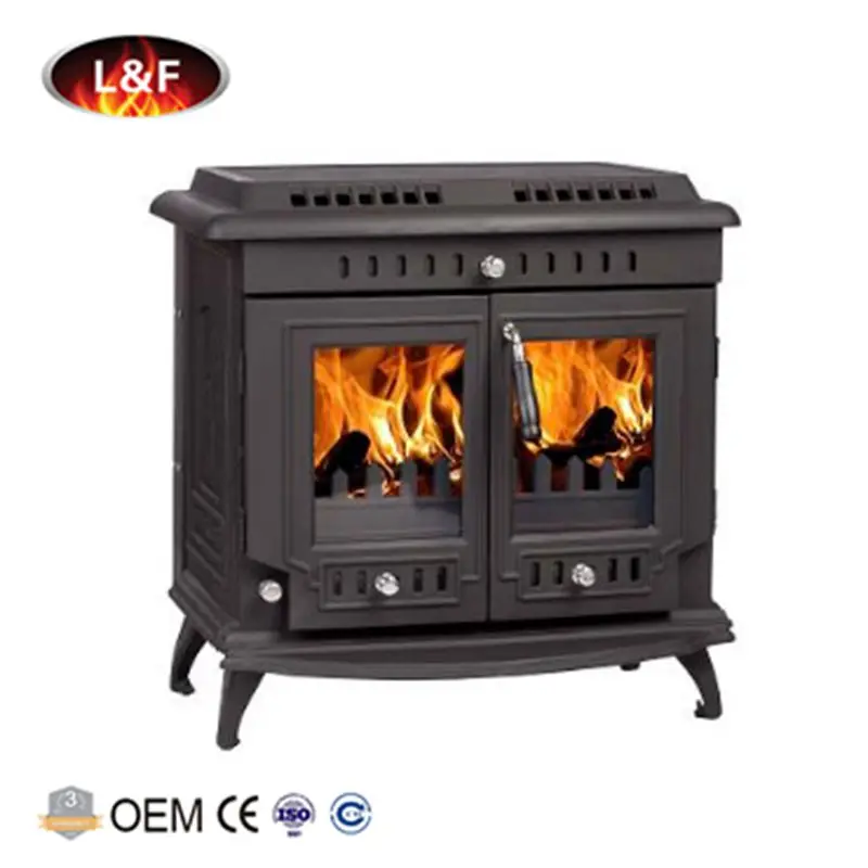 Unique Style Cast Iron Indoor Wood Burning Stove Water Heater Boiler