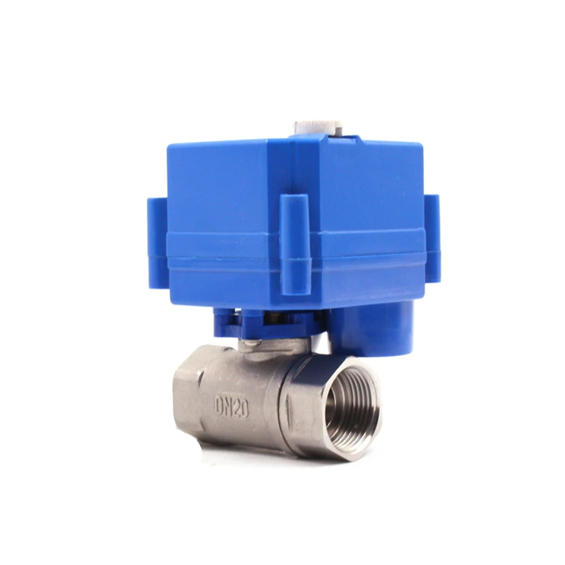 electric water ball valve with manual function 5V 12V 24V 110V 220V CWX-25S kld20s motorized ball valve