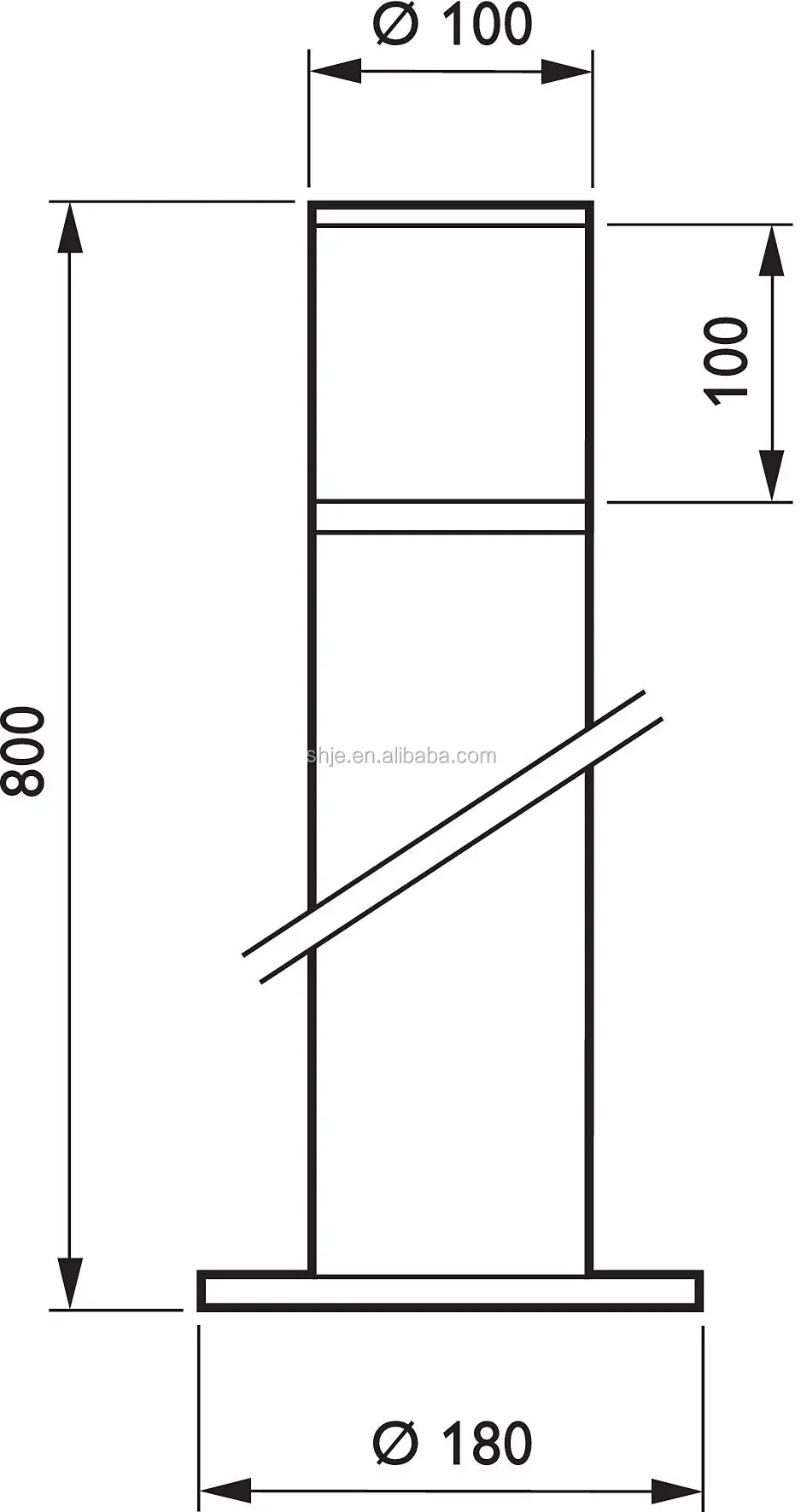 Philips LED Bollard Light II BCP150 BCP151
