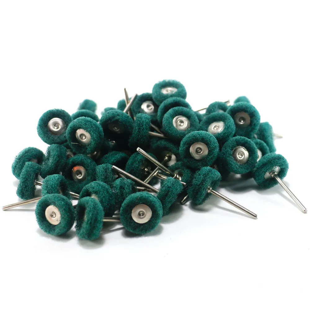 flap wheel abrasive 1inch Grit180 Abrasive wheel Buffing polishing for dremel rotary tool green fiber wheel