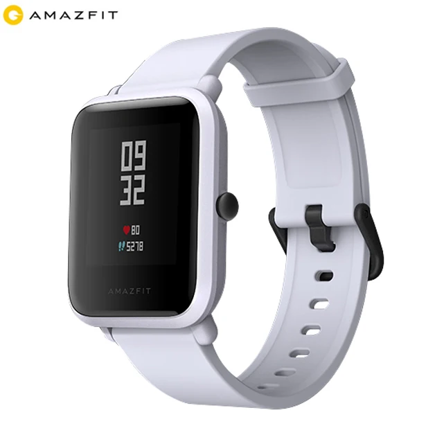 
International editoin xiaomi amazfit BIP smart watch A1608 real-time heart rate 45 days battery life fitness track waterproof 
