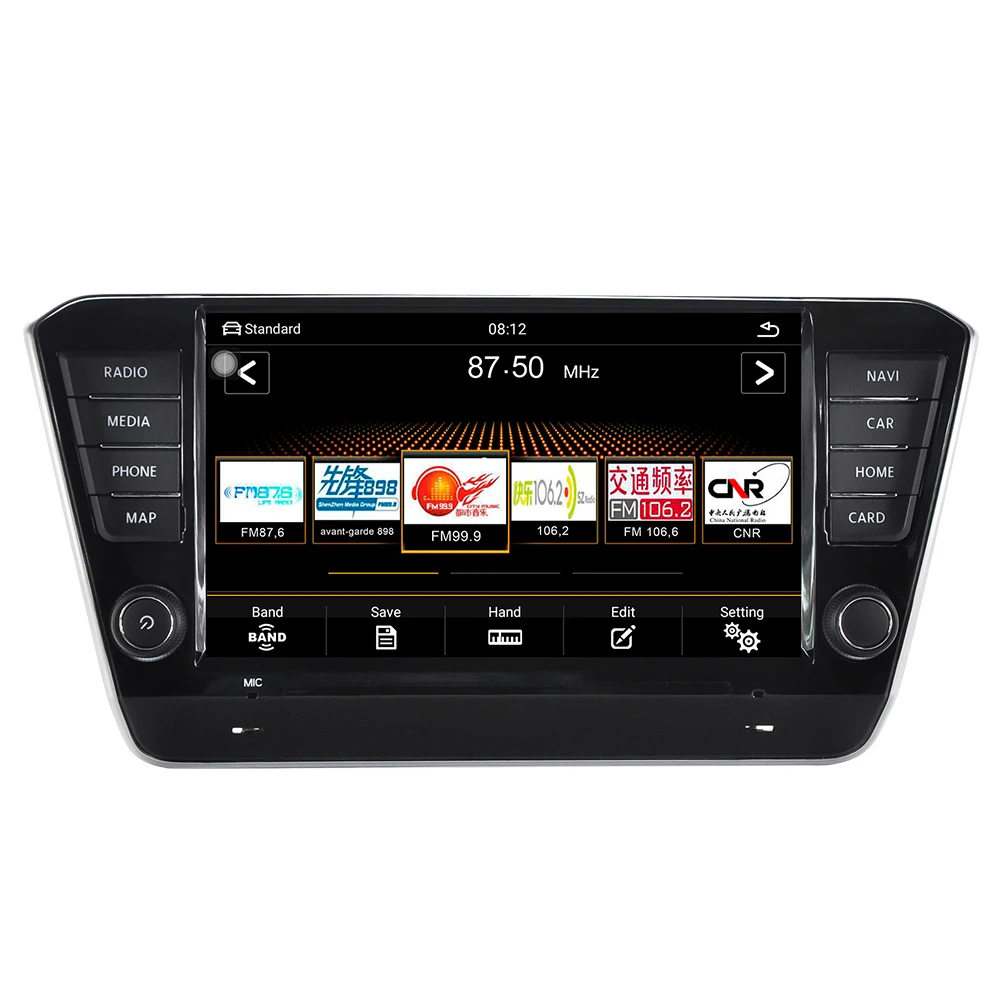 car multimedia audio video entertainment system for Skoda  Superb