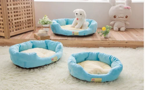 
Hot Sales! Dog Boom Fruit Color Pet Cat Dog Bed Promotion 7 Colors Kennel Macarons Wowo Kennel Cat Litter Pet Nest Top Quality 