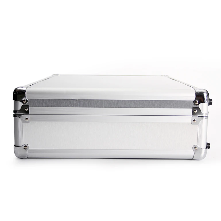 Customized Size silver/black Metal material practical portable light control switch demo case