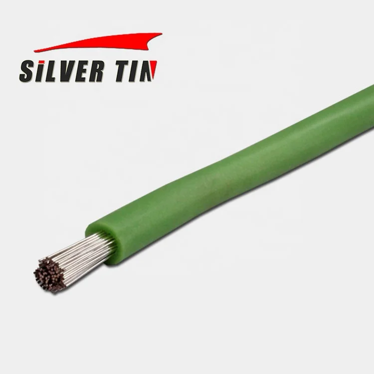 1.5mm silicone wire cooper silver coated  hook-up wire electric cable and wire
