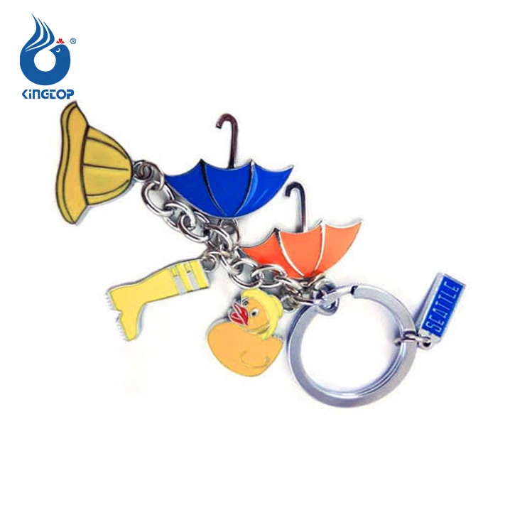 Australia kangaroo animal metal keychains