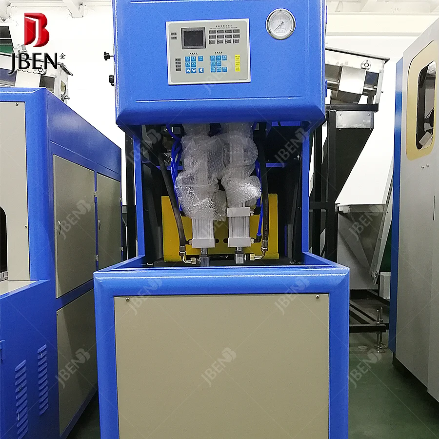 
PET Semi-automatic Bottle Blow Molding Machine For Toilet Cleaner Bottle Making 