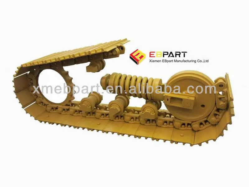 Excavator bulldozer undercarriage parts spare parts excavator pc200 Steel track undercarriage