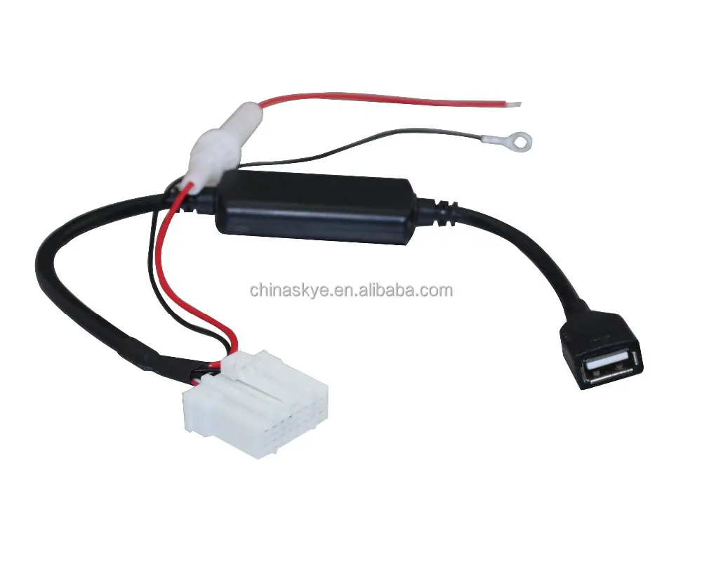 High Quality Aux Cables And Connectors For Mazda2 Mazda3 Mazda6 Cx5 Mx8 For Ipod Iphone