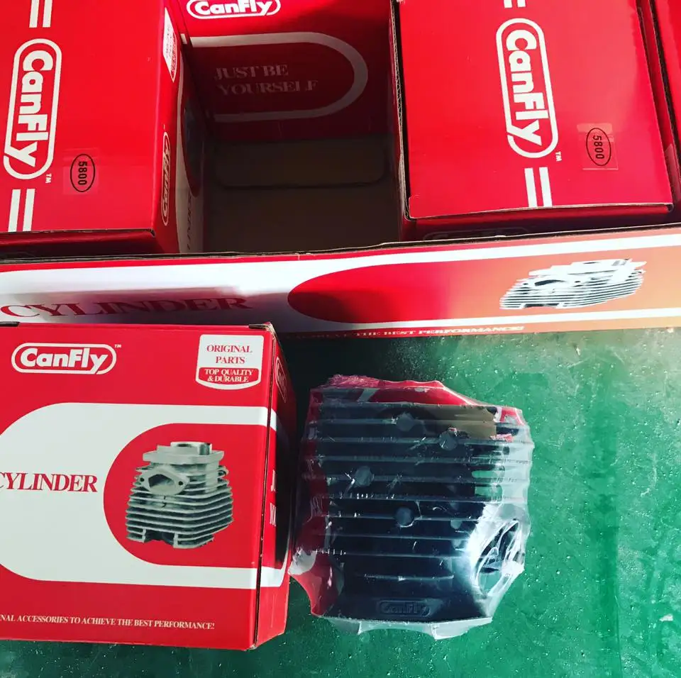 Canfly Brand High Quality Chain Saw Spare Parts  Single Cylinder Set 5800