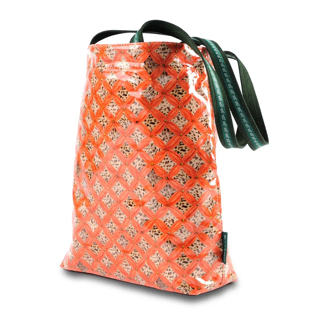 Best selling fashion eco cheap pvc coated cotton bag