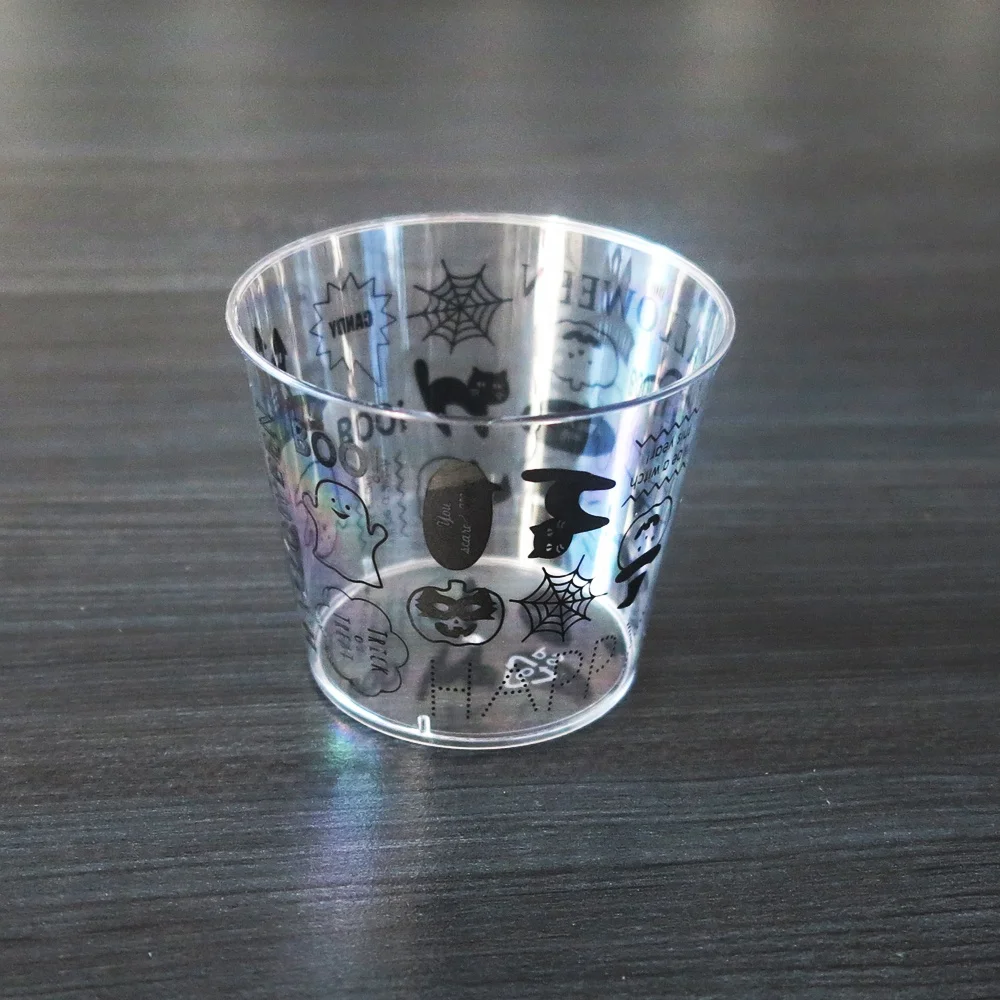
 210 мл симпатичная пластиковая Желейная чашка для Хэллоуина  