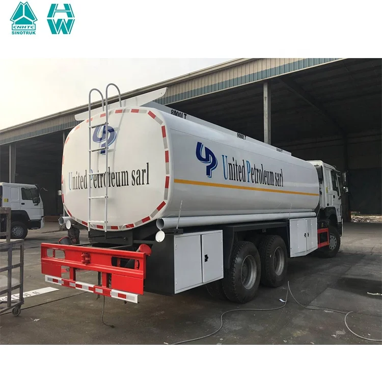 Sinotruk HOWO  20CBM  fuel transport refilling fuel tank truck for Africa