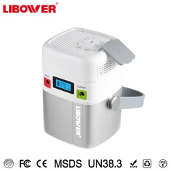 Libower New model 12v dc solar power station of 120W modified sine wave UPS power backup for home and office