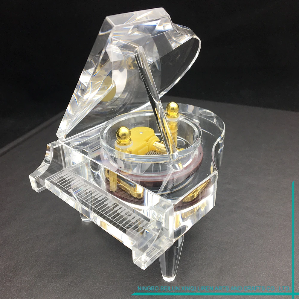 Piano Musical Box With Customized Music