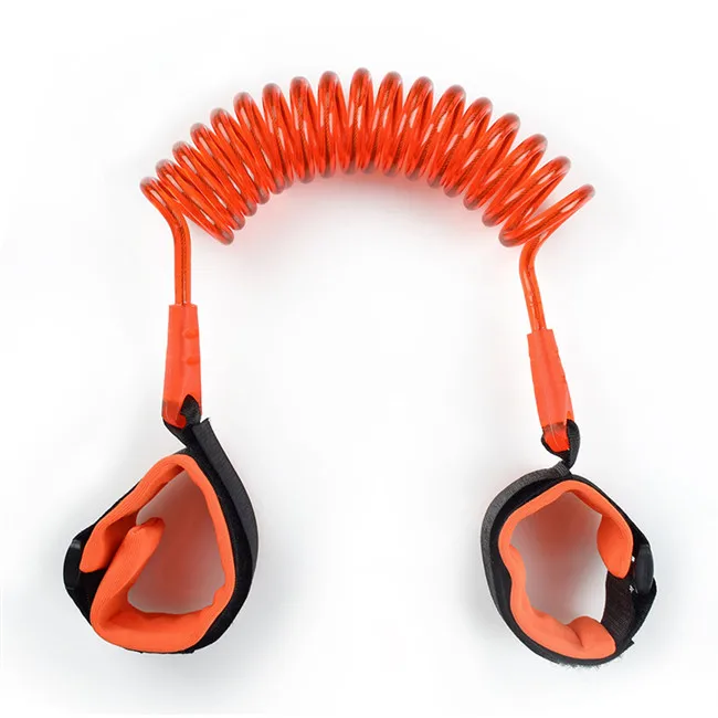 Лидер продаж, металлический соединитель для защиты от потери, звено на запястье, Поворот на 360 градусов, детские ремни на запястье, детский ремень безопасности от потери