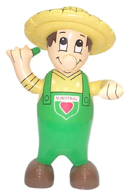 
2019 pvc inflatable squirrel plastic squirrel toys small blow up doll toys custom made vinyl animals pvc figure toy 