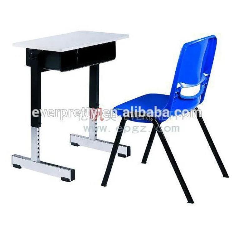 Подержанный школьный стол и стул, продажа школьной мебели