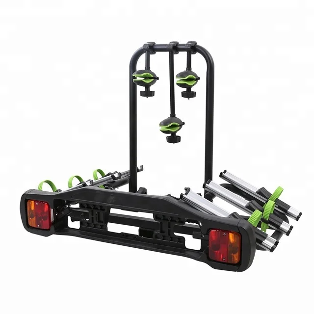 Steel auto rear mounted bike rack TB-005D2 bicycle carrier for 3 bikes factory direct bike carrier