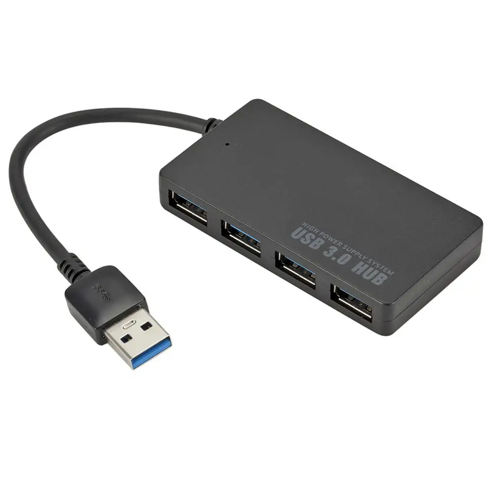  Цена по прейскуранту завода-изготовителя usb-концентратор Super Speed 4 порта usb hub Высокое качество 3 0 концентратор для портативных ПК Mac Веб камера компьютера и