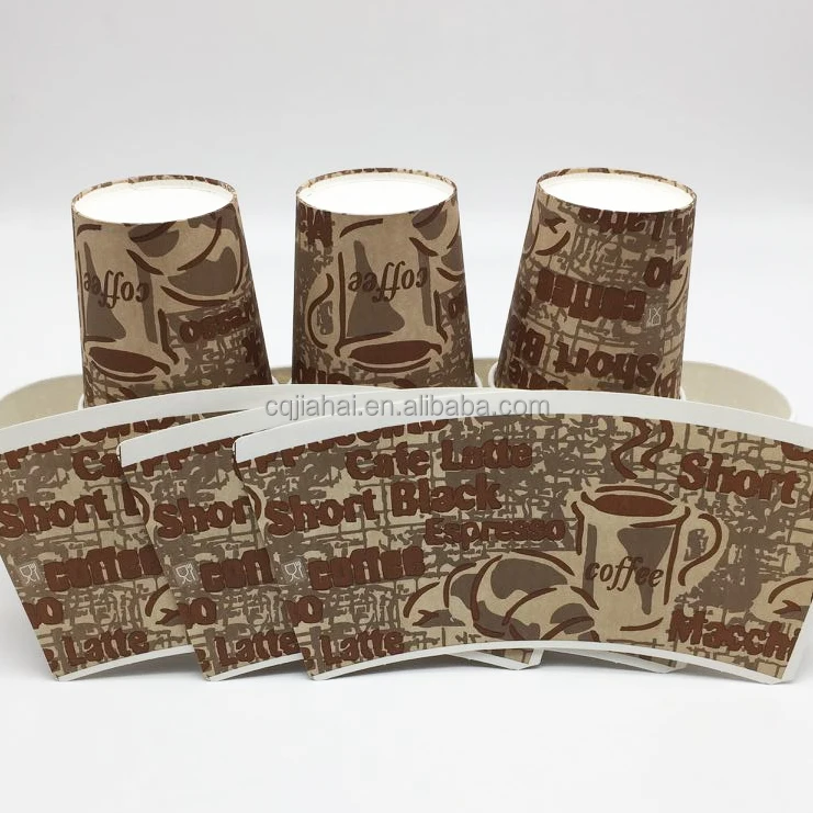 Printed PE Coated Paper Fan For Making Paper Cups