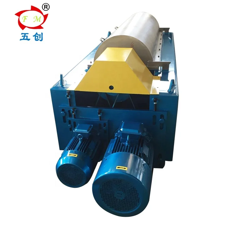 High speed fish oil extraction continuous decanter centrifuge machine
