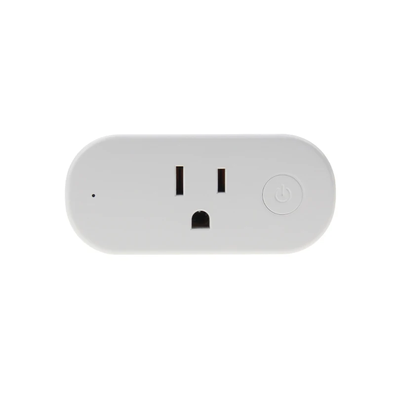 Wholesale tuya smart 3 pin US standard wifi control electric plug wifi