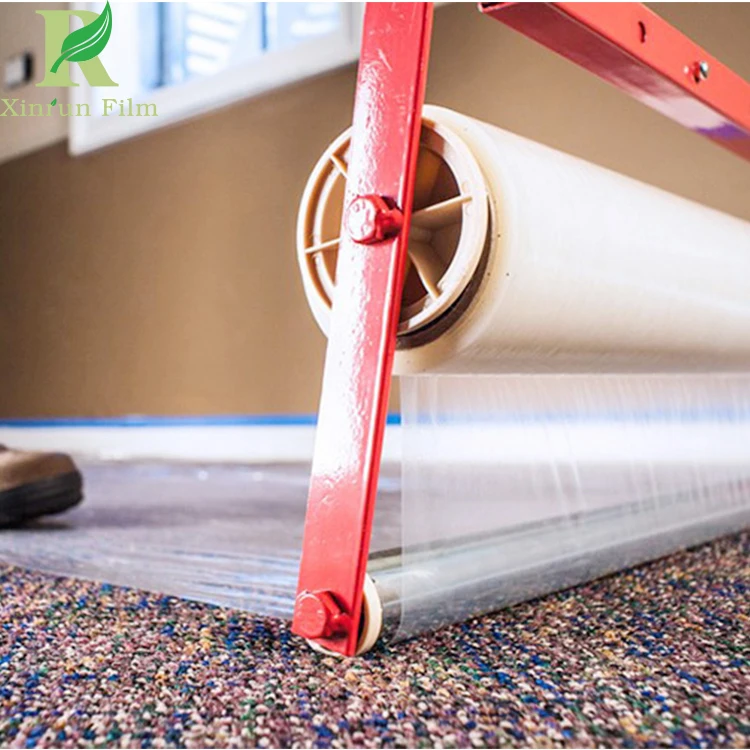 Transparent Adhesion Bulk Carpet Protector Film