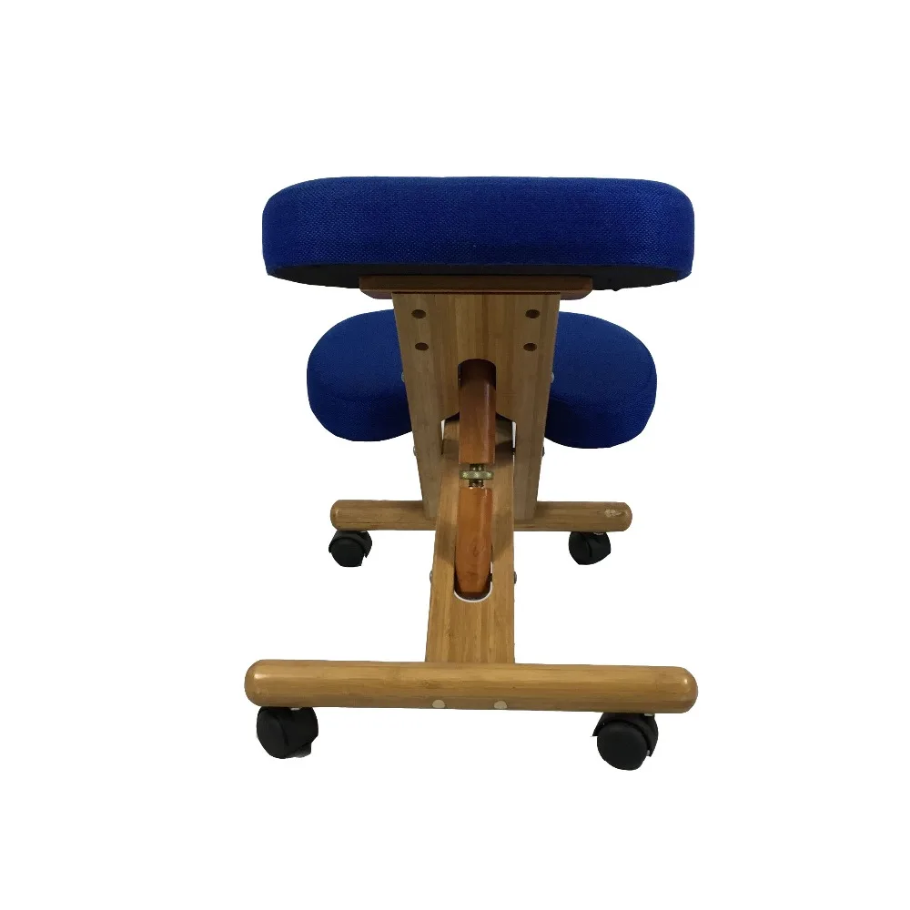 
Adjustable Ergonomic Office Kneeling Home Stool High Quality Wooden Posture Correction Positive Knee Chair 
